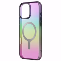Uniq Iridescia Magclick Charging Ümbris jaoks iPhone 16 Pro Max - Must