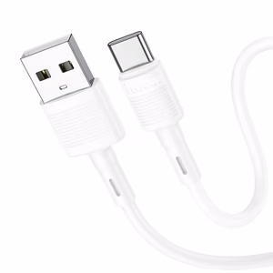 Hoco X83 USB-A – USB-C kaabel Cable USB A to USB C Hoco 3A 1 m X83, must, 1 m, 3A