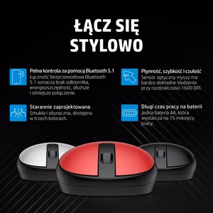 HP 240 Empire Red Bluetooth hiir