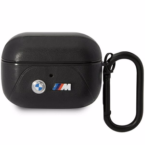 BMW BMAP22PVTK чехол AirPods Pro чёрный/чёрный Leather Curved Line