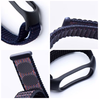 Nylon strap jaoks XIAOMI Mi Band 5 / 6 / 7 must (05)