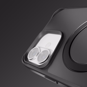 Etteri Matt Mag Ring Чехол для iPhone 17 Pro Max чёрный