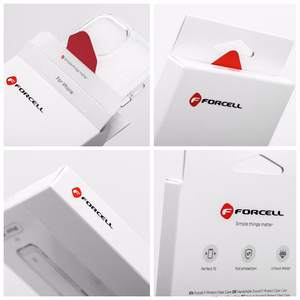 Ümbris jaoks Xiaomi Redmi Note 13 4G Forcell F-Protect läbipaistev