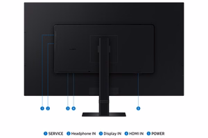 Samsung S70D monitor 81,3 cm (32") 3840 x 2160 pikslit 4K Ultra HD LED must