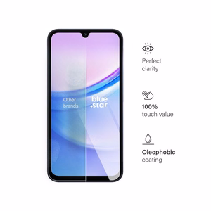 Karastatud klaas to Samsung Galaxy A15 5G sinine Star