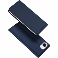 DUX DUCIS wallet case SKIN PRO jaoks IPHONE 16e sinine