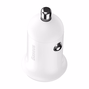 Baseus Grain Pro Car Charger 2x USB 4.8A (valge)