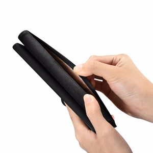 Чехол-кошелёк iCarer для Samsung Galaxy S23+ кожаный чёрный