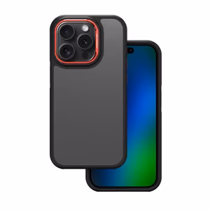 Crystal must ümbris for Xiaomi Redmi Note 14 5G (Global) punane