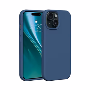 Etteri Silicone чехол iPhone 14 6,1" темно-синий
