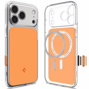 Spigen Ultra Hybrid MagSafe ümbris iPhone 18 Pro Max / 17 Pro Max jaoks, oranž