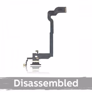 Laadimisport ühilduv iPhone X Flexiga / valge / (100% originaal / Kasutatud)