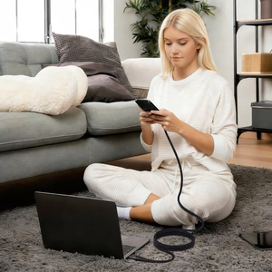 Tech-Protect Ultraboost UB11T USB-C / USB-C PD 100W / QC3.0 Cable 200 cm - Black