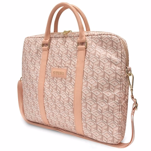 Guess GCube Stripes сумка для ноутбука 16" - розовый