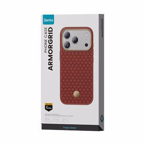 Punane Benks Magnetic Armor Pro Armor Grid 600D kevlari ja metallraamiga ümbris (C.K.FL.AP.RD.B072) mudelitele iPhone 18 Pro / iPhone 17 Pro Camera Controli nupuga