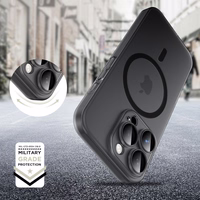 Tech-Protect MagSlim MagSafe Ümbris jaoks iPhone 16 Pro Max - poolläbipaistev