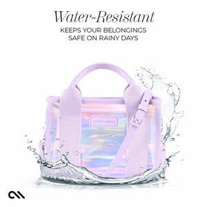 Case-Mate Micro Tote Bag vett hülgav õlakott, Soap Bubble