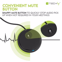 Techly ICC SH-22 microphone must Conference microphone