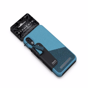 Nordic Elements Saeson Freja ümbris seadmele iPhone XS Max, petroolisinine