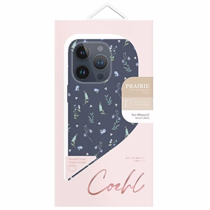 Uniq Coehl Prairie ümbris jaoks iPhone 15 Pro Max - tumesinine