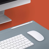 UNIQ Hagen kahepoolne magnetiline lauamatt kollane-hall/canary kollane-chalk hall