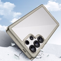 Outer Space Ümbris with Gel Frame jaoks Samsung Galaxy S25 Ultra - Clear must