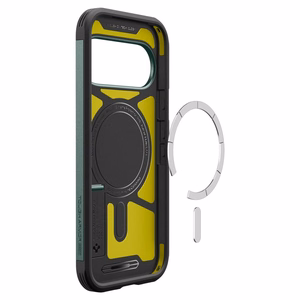 Spigen Tough Armor Mag MagSafe ümbris mudelile Google Pixel 11 Pro, tumeroheline