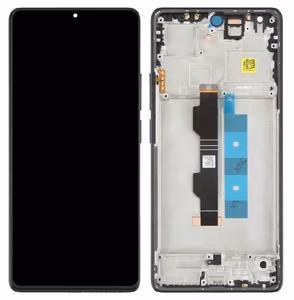 LCD ekraan Xiaomi Redmi Note 13 Pro 4G/Poco M6 Pro 4G puuteekraaniga koos raamiga Midnight Black OLED