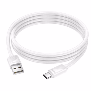Kaabel USB A to USB C Hoco 3A 1 m X114 valge