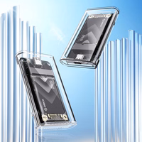 Orico TC10-MS MSATA USB-C 3.2 5Gb/s kettakassett - läbipaistev