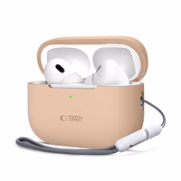 Tech-Protect Silicone Ümbris jaoks Apple AirPods Pro 1 / 2 - Beige