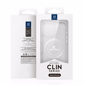 DUX DUCIS ümbris CLIN MAG compatible with MagSafe jaoks IPHONE 16 Pro Max läbipaistev