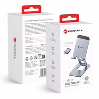 Desk hoidja jaoks phone / tablet foldable Forcell F-Grip Fold Alus 1 hall