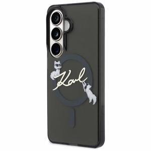 Karl Lagerfeld ümbris IML KC Script MagSafe Samsung Galaxy S26 jaoks must