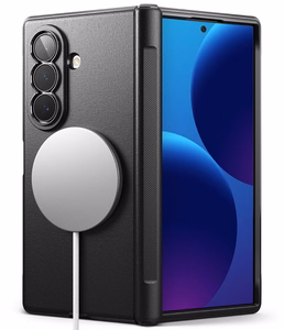 Ringke Onyx Flap MagSafe ümbris mudelile Samsung Galaxy Z Fold 8 Ultra – must