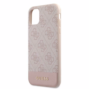 Guess 4G Stripe Collection Ümbris jaoks iPhone 11 / Xr 6.1" - roosa