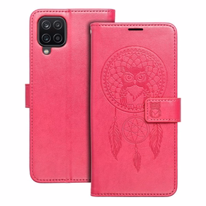 MEZZO Book ümbris jaoks SAMSUNG A12 / M12 dreamcatcher magenta