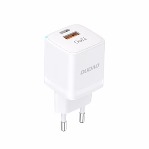 Wall Laadija GaN 33W PPS USB C/USB Dudao A13Pro - valge
