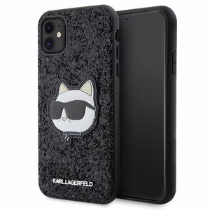 Karl Lagerfeld KLHCN61G2CPK iPhone 11 / Xr 6.1" must/must hardcase Glitter Choupette Patch