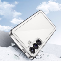 Outer Space Ümbris with Gel Frame jaoks Samsung Galaxy S25 - Clear must