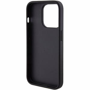 Guess Grip Stand 4G Triangle Strass чехол для iPhone 15 Pro Max - чёрный