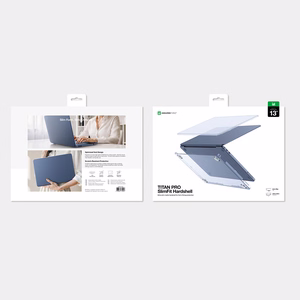 AmazingThing Titan kõva ümbris MacBook Neo 13" jaoks - sinine