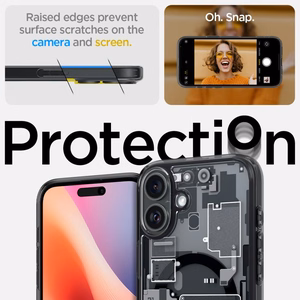 SPIGEN ümbris ULTRA HYBRID MAG compatible with MagSafe jaoks IPHONE 16 zero one