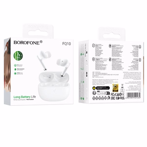 Borofone TWS Bluetooth Kõrvaklapid FQ10 Joyful valge