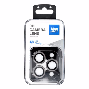 BLUE STAR Easy Install kaameraobjektiivide kaitse seadmele iPhone 18 Pro / 18 Pro Max, värv: tumehall