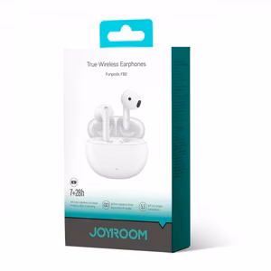 Juhtmevabad kõrvaklapid Joyroom JR-FB2 valged (Bluetooth 5.3)