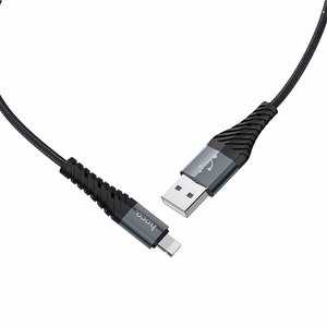 Cable USB A to Lightning Hoco 2,4A 1 m X38 black