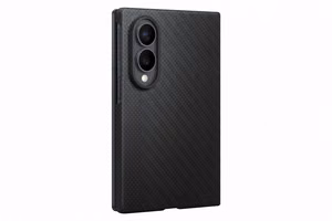 Samsung Galaxy Z Fold8 aramiidkiust magnetümbris 2 peegeldusvastase kilega, must