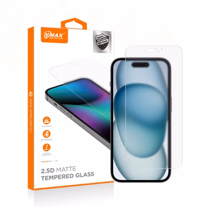 Vmax karastatud klaas 0.33mm clear glass jaoks iPhone 12 / 12 Pro 6,1" matt