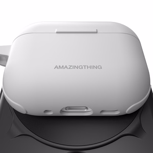 AmazingThing Omni Case Titan AirPods Pro 3 jaoks - valge